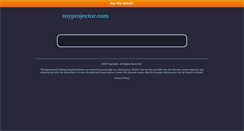 Desktop Screenshot of myprojector.com