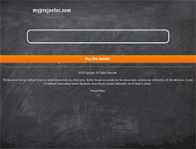 Tablet Screenshot of myprojector.com